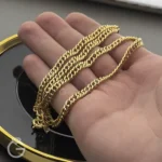 زنجیر طلا کارتیه سیسیلی قطر 5 کم اجرت