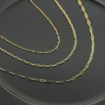 زنجیر طلای هرمس مفتولی