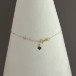 دستبند طلای قلب و هرمس و گوی