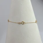 دستبند طلای ونکلیف لوکس