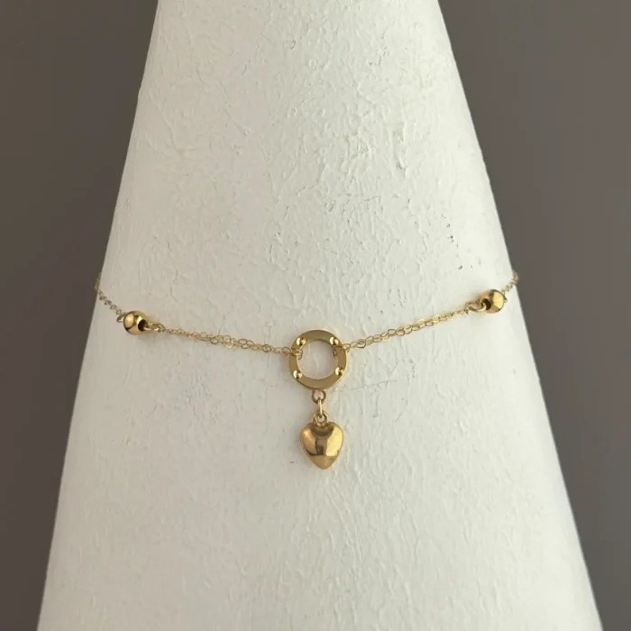 دستبند طلای کارتیه و قلب