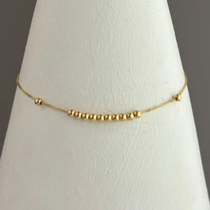 دستبند طلای گوی طلا