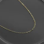 زنجیر طلای لوزی قطر 2