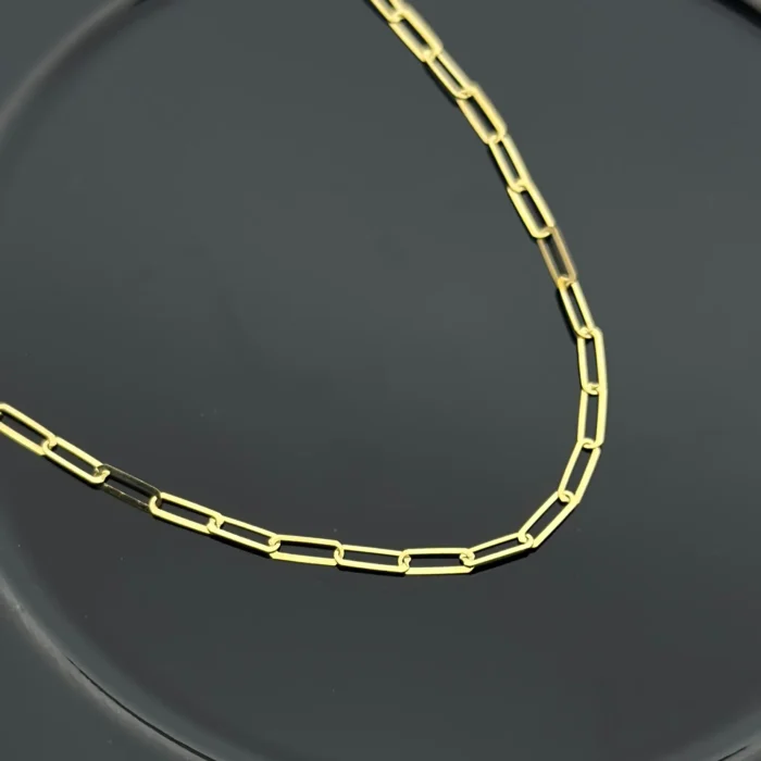 زنجیر طلای هرمس قطر 2 زنجیر طلای هرمس قطر 2