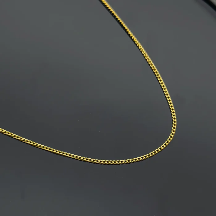 زنجیر طلای کارتیه سوپر قطر 1