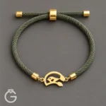 دستبند طلا مارشال طرح پرنده آزاد