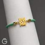 دستبند طلا مارشال طرح گل