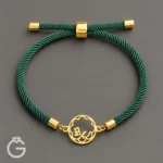 دستبند طلا مارشال طرح گل بهار